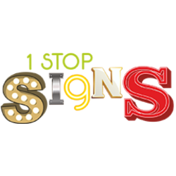 1 Stop Signs logo