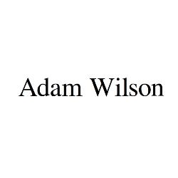 Adam Wilson logo